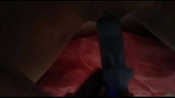 Toying my shaved pussy with my rabbit