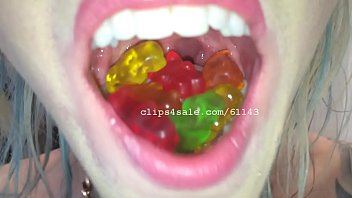 vore fetish - trice licking gummy otters vid 1