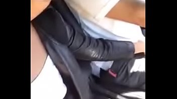 NurseBetty groping her Boyfriend as hes trying to drive