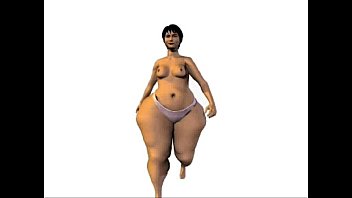 3 dimensional plus-size walk